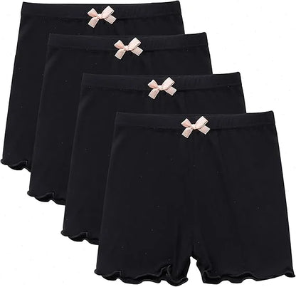 4Pcs Shorts Girls Shorts 2-14Y