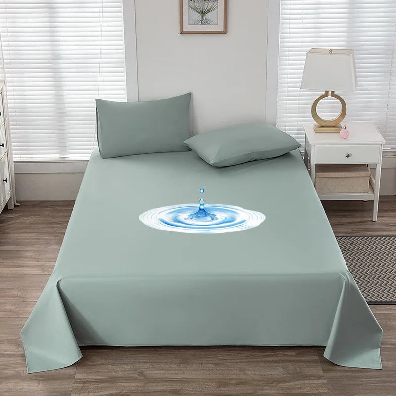 100% Waterproof Bed Covers Washable Bed Sheets Incontinence Prevention  Anti-slip Bed Cover Not Including Pillowcase