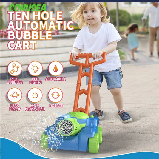 Kids Toys Bubble Machine Automatically Electric Soap Bubbles