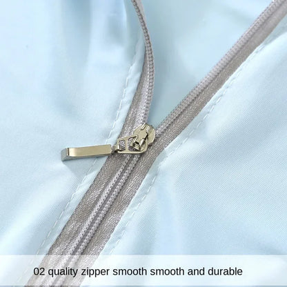 Summer Girls UV Sun Protection Clothing Thin Hooded Jacket for Kids Breathable Air Conditioner Shirt Clothes 2-10 Years