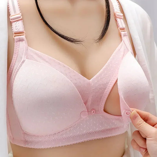 Maternity Bras Wire Free Nursing Bra Prevent Sagging