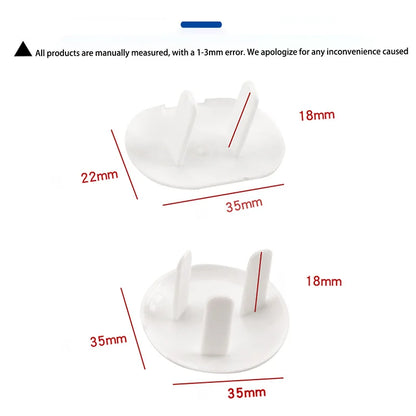 10Piec Socket Outlet Mains Plug Cover Baby Child Safety Protector Anti Electric Shock Child Plug Guard Safe Lock home Accessorie