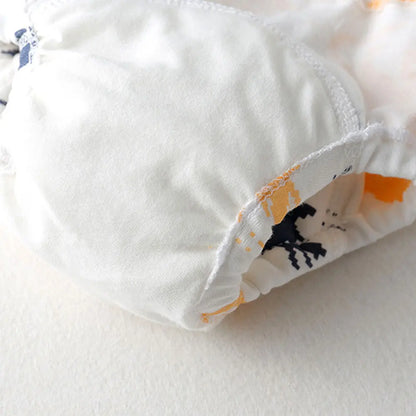 8pcs/6pcs Washable Baby Potty Training Pants Reusable Toilet Trainer Panty Reusable Cloth Diaper