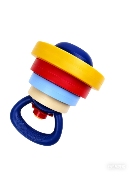 Children dumbbell detachable long barbell child boy girl plastic filled sand outdoor sports beach toys children indoor toys kids