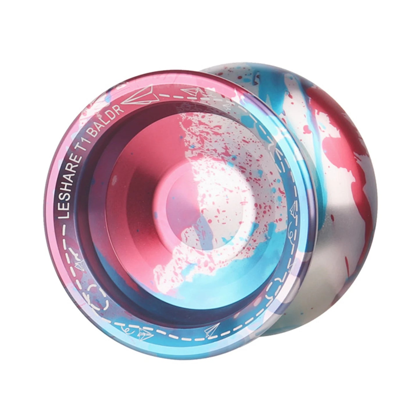 Kids Yo Yo Ball Bearing Yo Yo Professional Unresponsive Yo Yo Aluminum Alloy Yo Yo Ball for Beginners Advanced Players