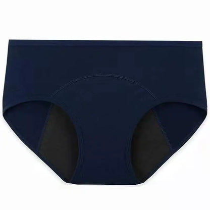 2pcs Woman Menstrual Panties Breathable Large Size Female Cotton Brief Low Waist Postpartum