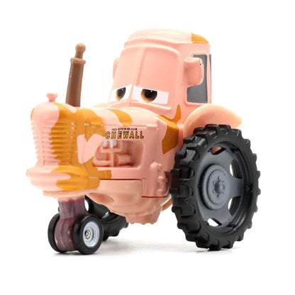 NEW 2026 HOT Pixar Cars 3 Lightning McQueen Fillmore 4-9CM 1：55 Metal Model Racing Car Toys Children's Birthday NEWYEAR Gifts