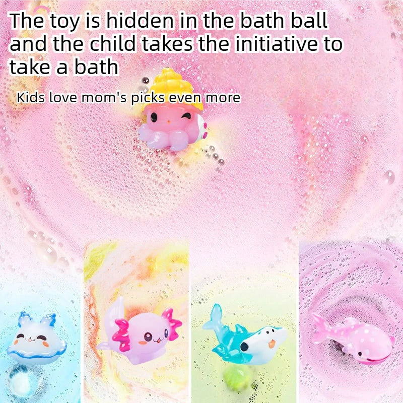 NEW Bath Bombs for Kids with Surprise Inside 12 Pack Natural Organic Kids Bubble Bath Fizzy for Girls Boys with Bath Toys Inside