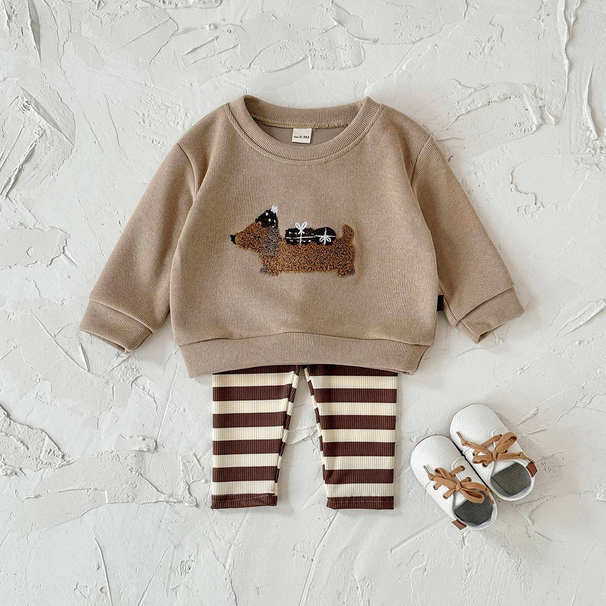 New Baby Boys & Girls 2Pcs Long Sleeve Clothing Toddler Outfit Suit Newborn Clothes