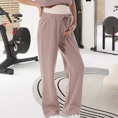 New Maternity Clothes Wear Set Waffle Breastfeeding Sweater Hoodies Pregnancy Casual Tops for Pregnant Women Autumn Winter