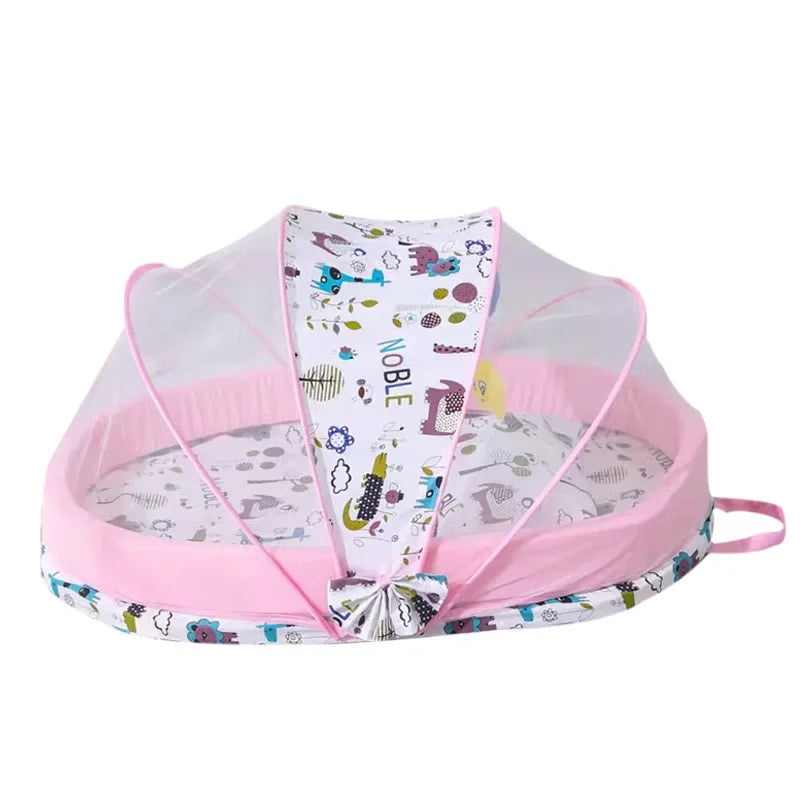 Baby Bed Cribs Newborns Sleeping Nest Travel Beds Foldable Babynest Mosquito Net Bassinet Infant Sleeping Basket For 0-24month