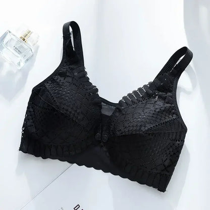 Front Button Maternity Nursing Bra Adjustable Comfortable Breastfeeding Bra