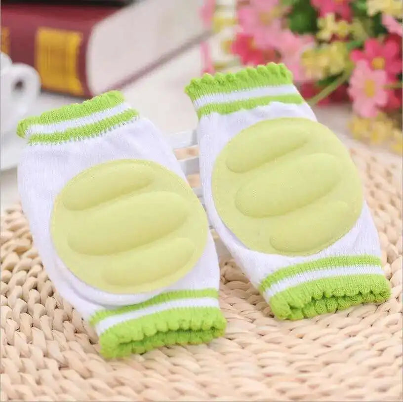 1 Pair Kids Safety Crawling Elbow Kneepad Cushion Leg Warmer