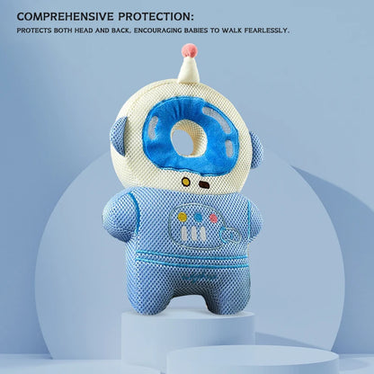 Head Protection Baby Head Protector Backpack PP Cotton Filling Toddler Crawling Walking Safety Cushion Newborn Boy Girl