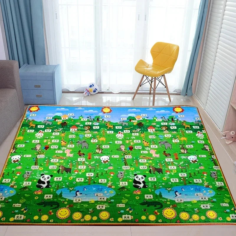 180*120*0.5cm Baby Crawling Play Puzzle Mat Developing Rug Outdoor Soft Floor