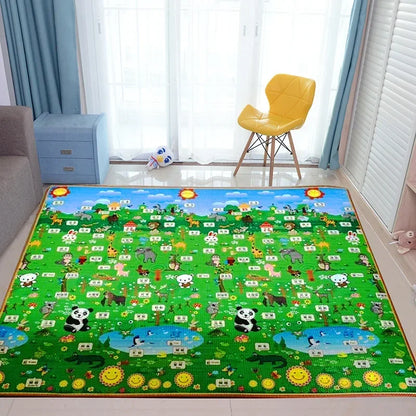 180*120*0.5cm Baby Crawling Play Puzzle Mat Developing Rug Outdoor Soft Floor