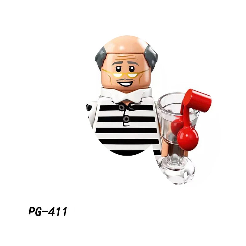 New Classic Movie Series Mini 3D DIY Character Model Set Building Blocks Assembling Toys Children's Birthday Gifts Boys Girls