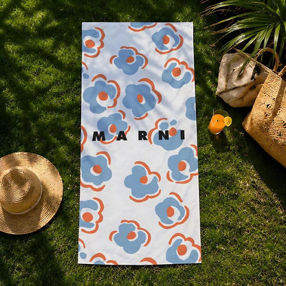 Brand M-MARNI Towel beach towel, quick drying absorbent bath towel for Swim,Gym,Camping,Outdoor hot
