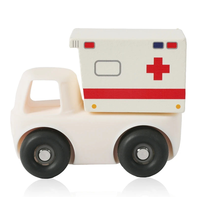 Montessori Baby Silicone Car Toys 0 12 Months Newborn Baby Things Silicone Baby Teether Toy Car  Educational Toy Silicone Blocks