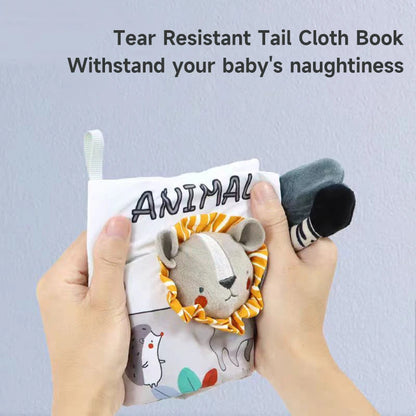 Baby Cloth Book Toy Enlightenment Early Educational Toys Babies Sensory Books Toys 0-12 Months Toddler
