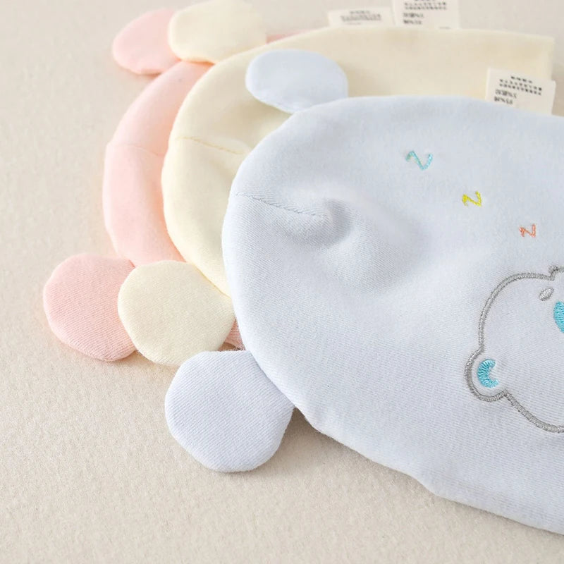 0-3M Newborn Fetal Hat Pure Cotton Baby Autumn Winter Warm Beanies Cute Bear Infant Head Protection Cap Boy Girl