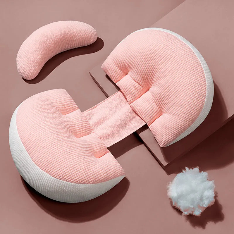 Maternity Pregnancy Pillow U Shape Full Body Support for Side Sleepers Back Pain Relief Comfortable