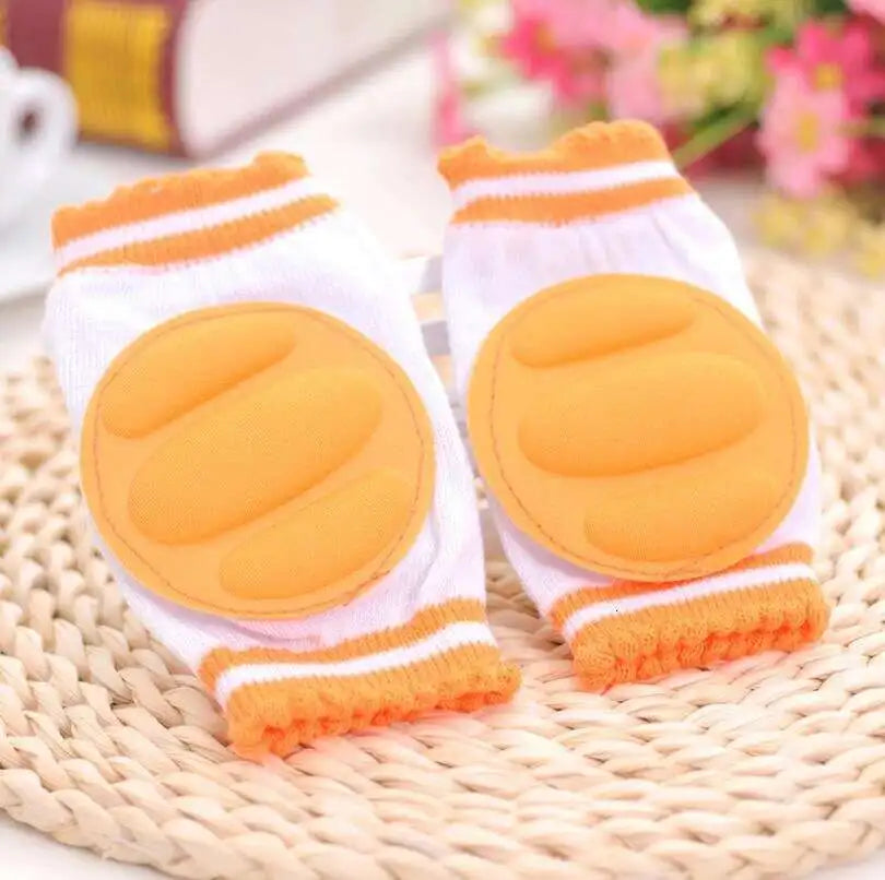 1 Pair Kids Safety Crawling Elbow Kneepad Cushion Leg Warmer
