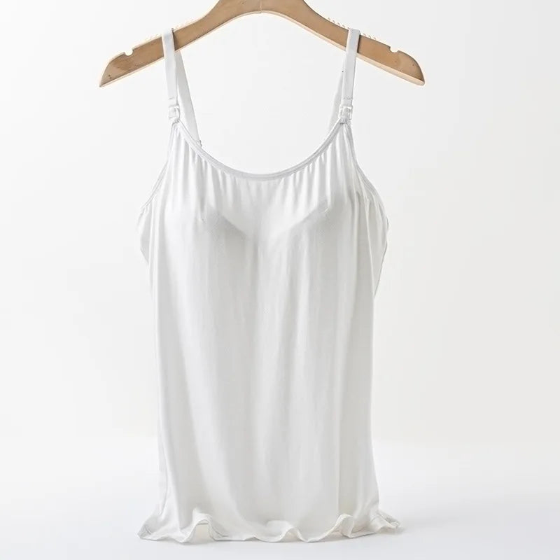 Women Maternity Summer Nursing Tank Tops Breastfeeding Maternity Clothing