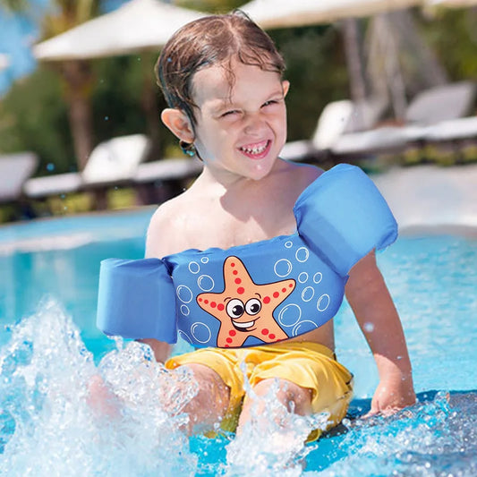 Baby Float Cartoon Arm Sleeve Life Jacket Safety Swimming Training Floating Pool Ring puddle jumper