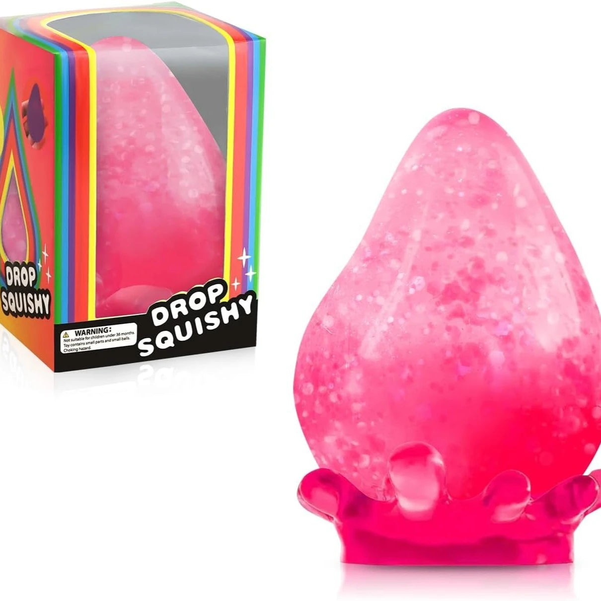 Hot Selling Needoh Style Dreamy Water Drop Squishy Toy,Malt Sugar Slow Rising Stress Ball,Sensory Fidget Toys For Anxiety Relief