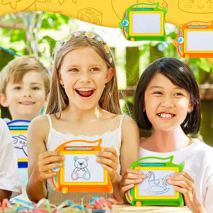 Children's colored magnetic small drawing board for early education, writing board, puzzle toy