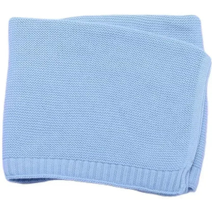 Personalized Name Baby Blanket Embroidered Name Knit Baby Blanket Newborn Gift New Mom Gifts Newborn Baby Girl & Boy Gift