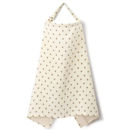 Cotton Mother Outing Breastfeeding Cover Baby Feeding Nursing Covers Adjustable Privacy Breastfeeding Apron Stroller Blanket