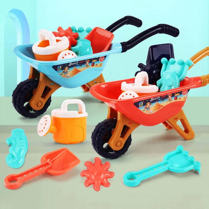 Children's beach toy sets: shovels, beach buckets, funnel tools, summer outdoor water play toys for babies