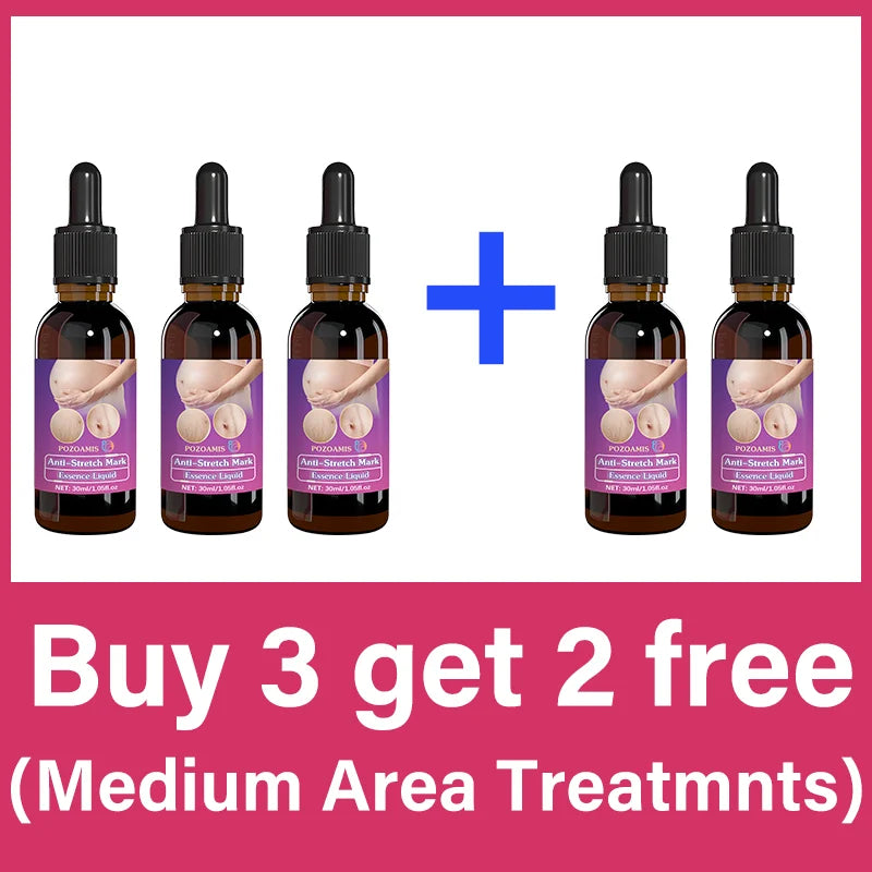 Body essential oil suitable for pregnant women, remove stretch marks, moisturize and soothe skin