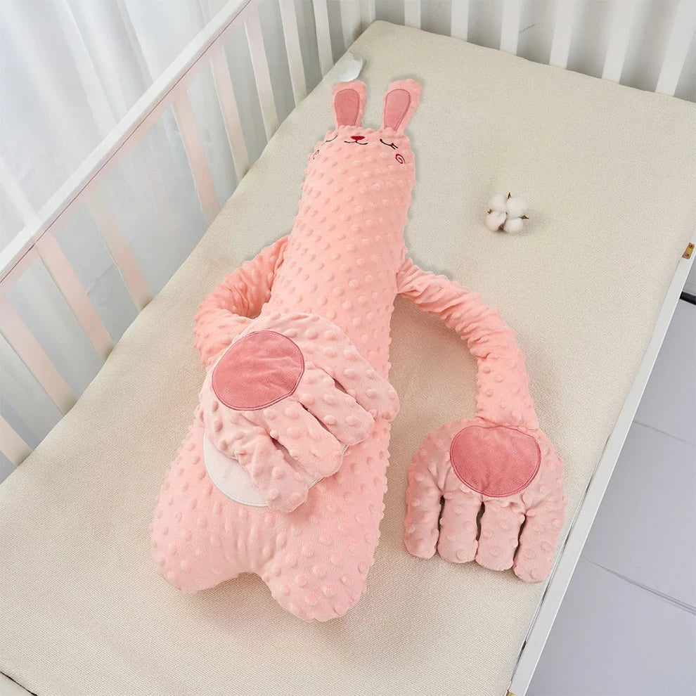 Baby Soothing Patting Pillow for Newborns, Electric Sleep Aid with Remote-Controlled Gentle Hand Motion