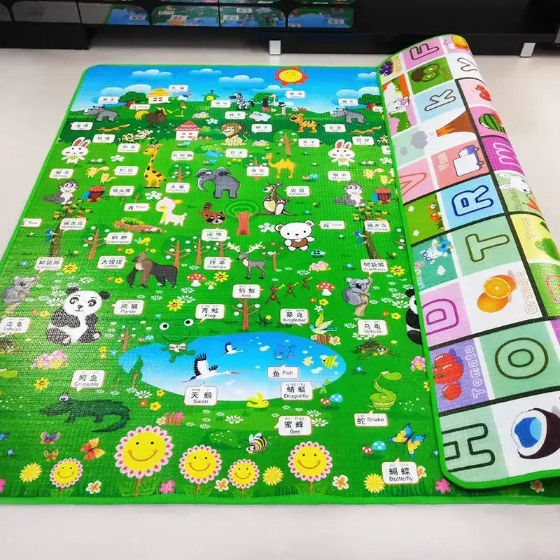 5 sizes to choose Baby Crawling Play Mats Non-toxic High-quality Baby Activity Gym Carpet Baby Game Children's Safety Rug