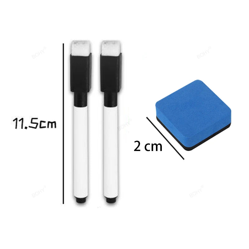 Blank Dice Write on/Wipe Off Dice Portable Erasable Blank Game Cubes for Classroom Teaching Dry Erase Educational Dice