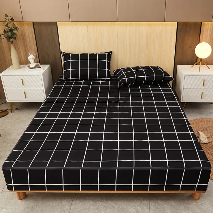 Waterproof Mattress Cover with Zipper Six-Sided Bed Bug Proof Mattress Encasement Customized Size Fitted Sheet Cute Bed Cover