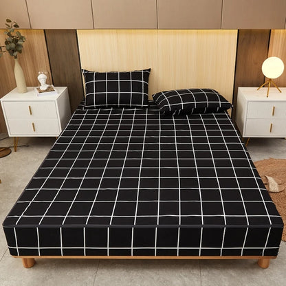 Waterproof Mattress Cover with Zipper Six-Sided Bed Bug Proof Mattress Encasement Customized Size Fitted Sheet Cute Bed Cover