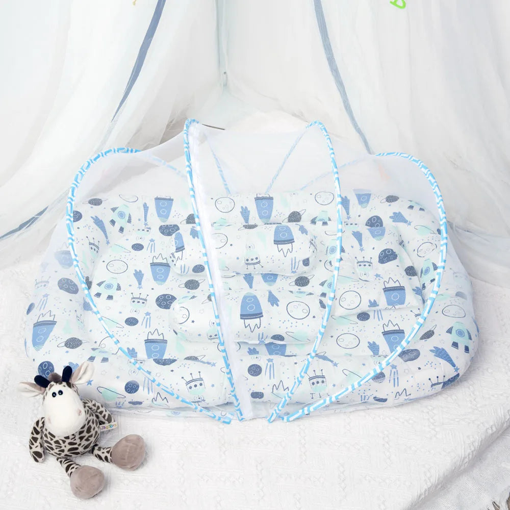 Multi-Function Travel Baby Nest Portable Baby Bed Crib Foldable Babynest Bassinet Infant Sleeping Children's Bed with Mosquito