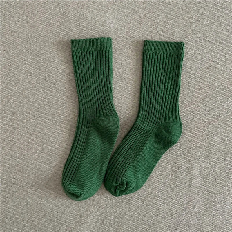 1-10Years Kids Boys Girls School Sock Stripped Toddlers Ankle Socks Cotton Children's Casual Sock Soft