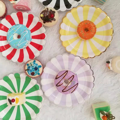 Birthday Decorations Party Paper Plates Cups Baby Shower Party Accessories Party Favors Gifts Plates for Party Supplies