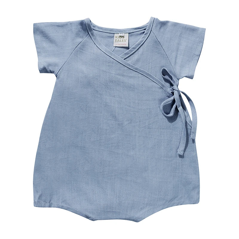 2026 Summer Newborn Baby Romper Cotton Short Sleeve Clothes Toddler Boys Girls