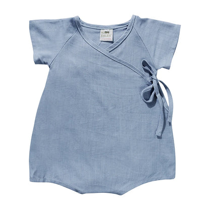2026 Summer Newborn Baby Romper Cotton Short Sleeve Clothes Toddler Boys Girls