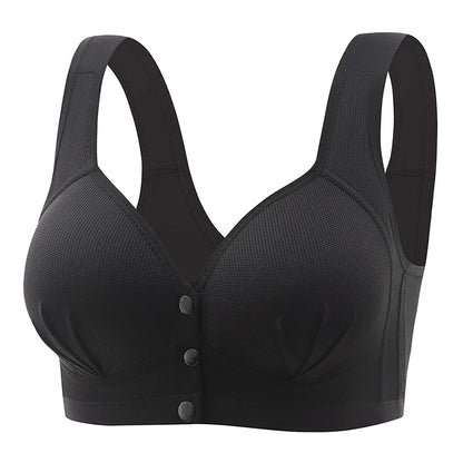 Maternity Bra Wire Free Front Closure Breastfeeding Nursing Bra