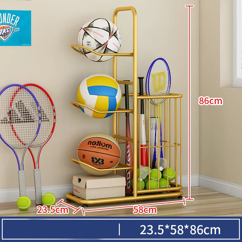 Indoor Children Storage Rack Ball Storage Rack