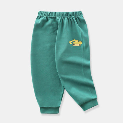 New Trend Casual Baby Kids Boys Girls Long Trousers Cotton Autumn Sport Pants 1-6 Years Old Toddler Pants Children's Clothing
