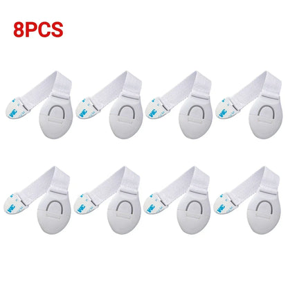 Child Safety Cabinet Lock Kids Security Protection Drawer Door Cabinet Lock Plastic Protection Baby Safety Door Lock