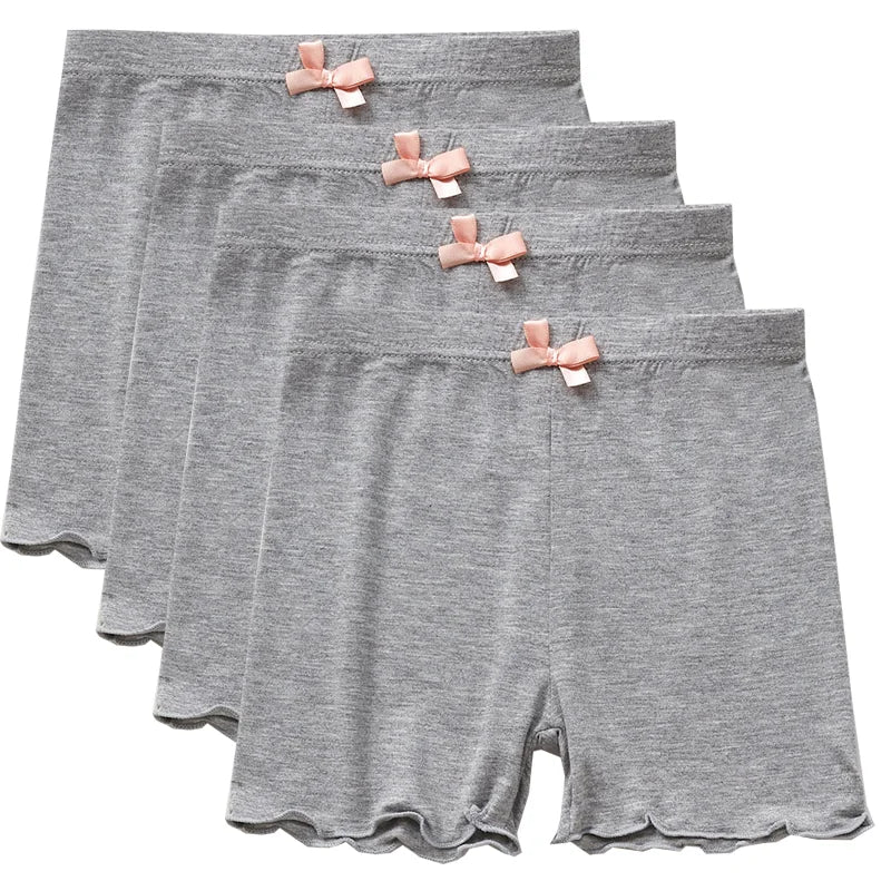 4Pcs Shorts Girls Shorts 2-14Y